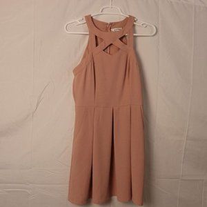 Light Pink Summer Dress With Pockets